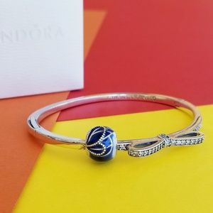 Pandora Blue Butterfly wing charm